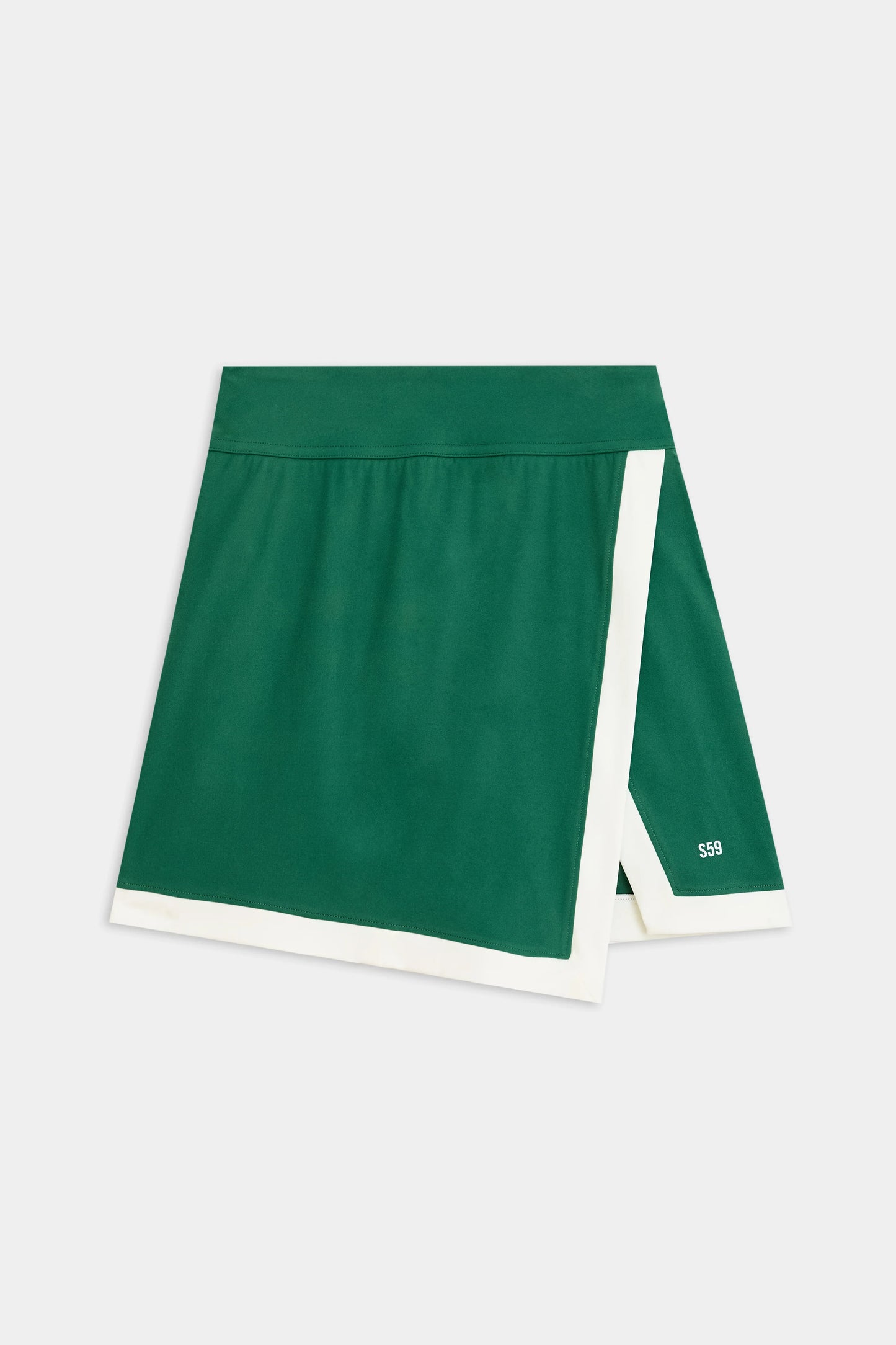 Monah Rigor Skort-arugula/white