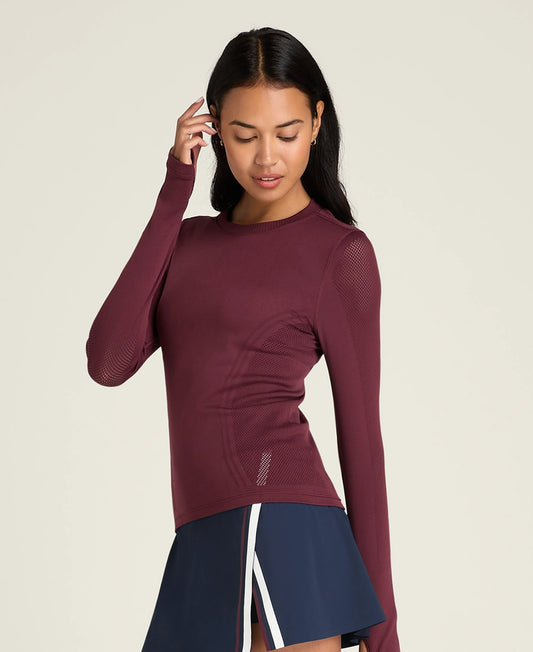 Pro Seamless Longsleeve-port royale