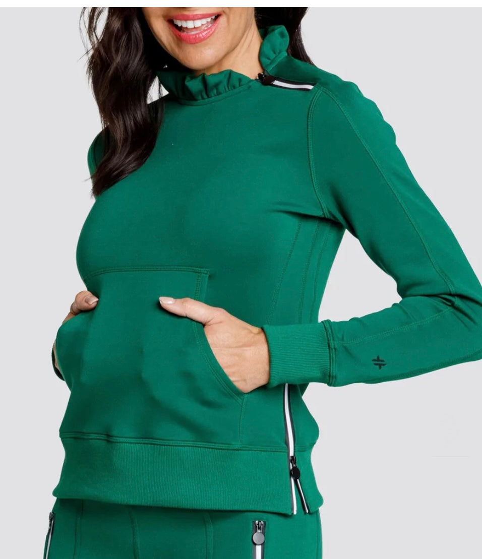 Condoleezza Pullover- fern green