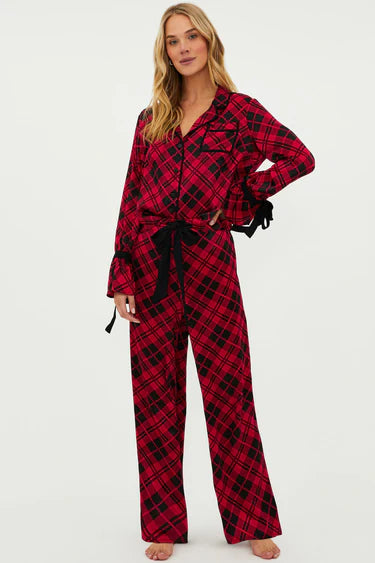 Lee Anne & Brook Set- Merry Plaid Pajamas