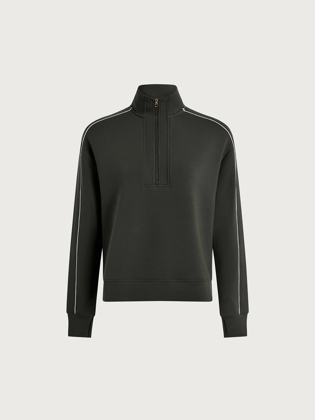 Kirsi Half-Zip Midlayer- Deep Ivy