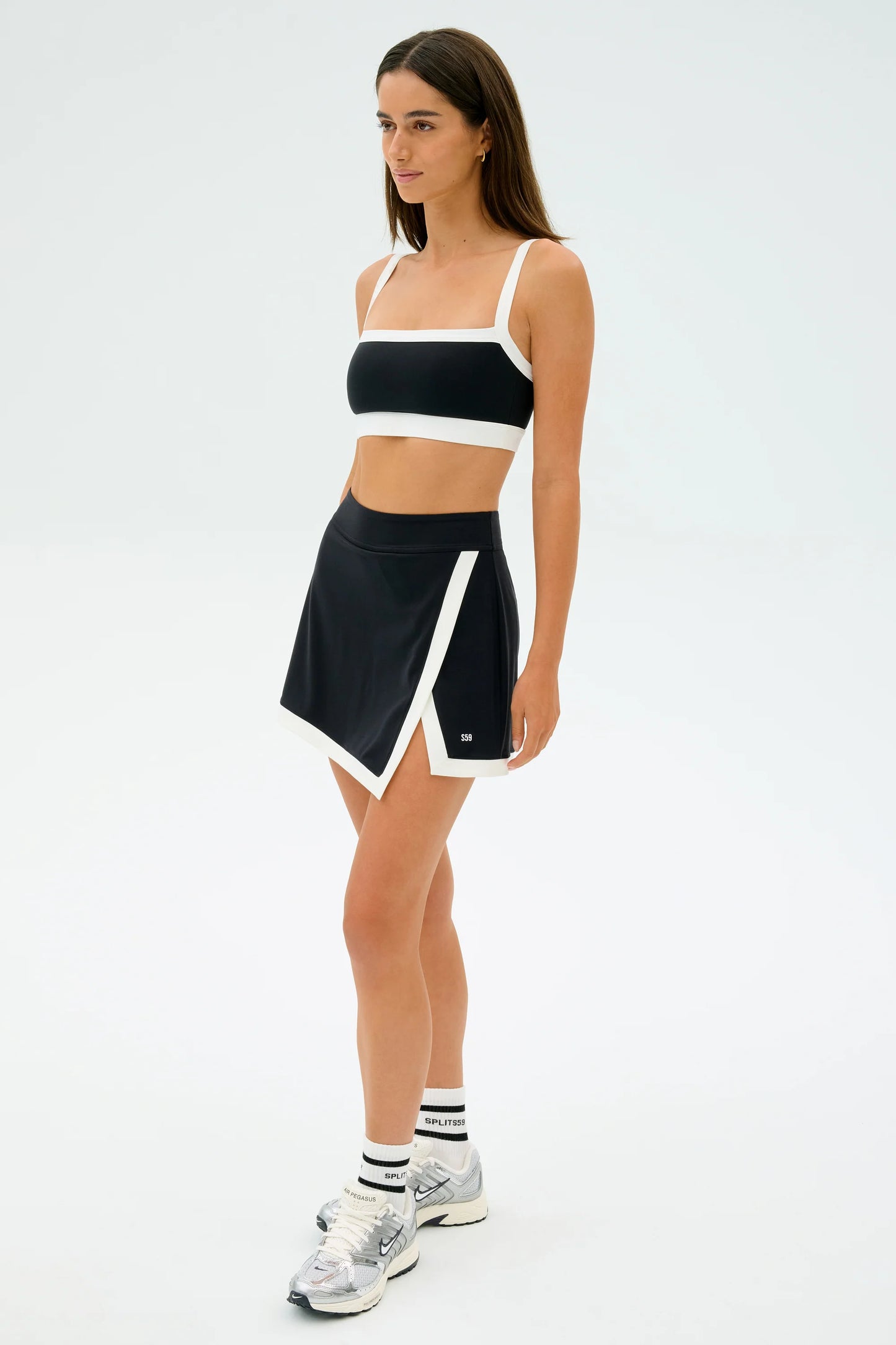 Monah Rigor Skort-black/white