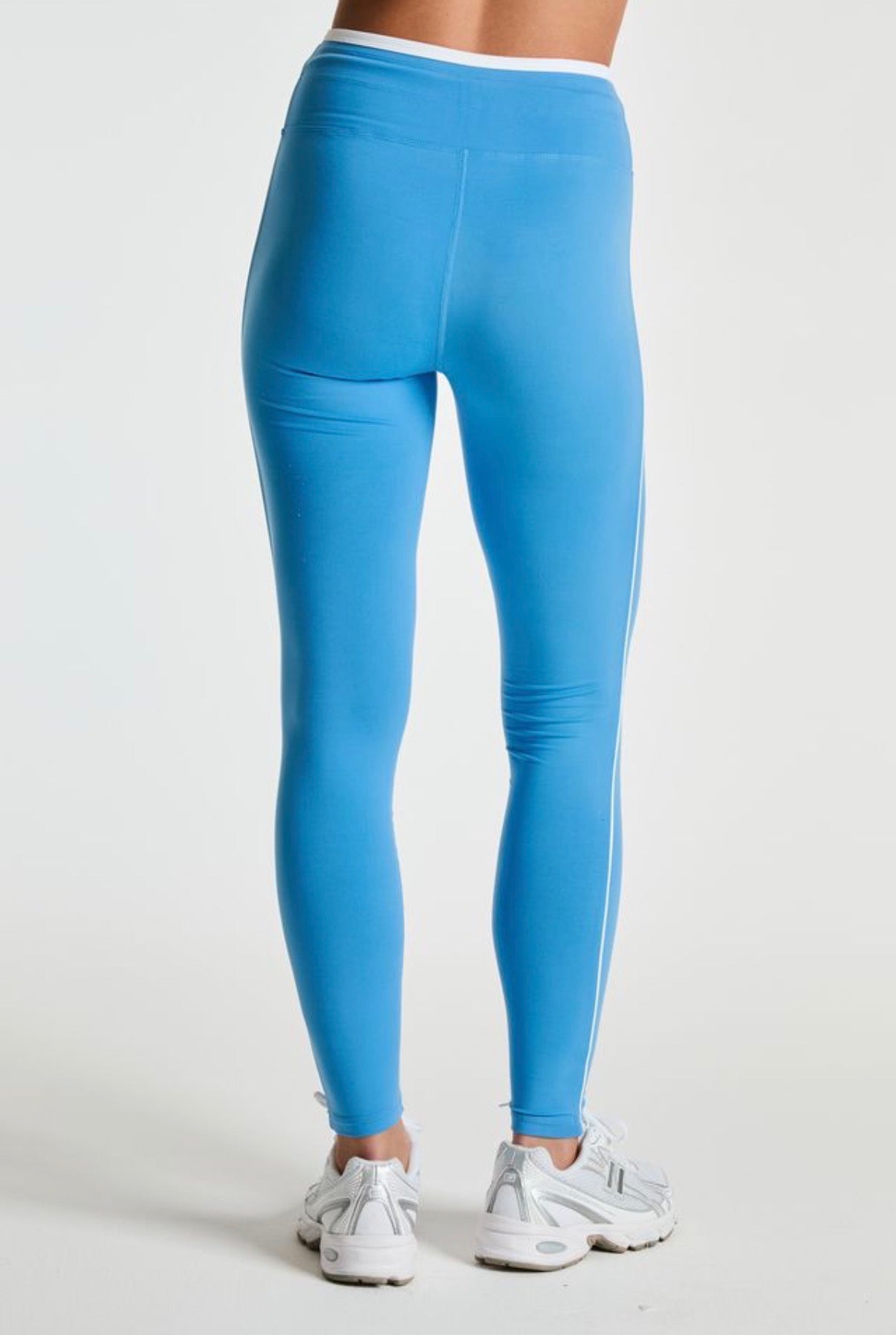 Sport Sprint Legging- Sport Blue/White