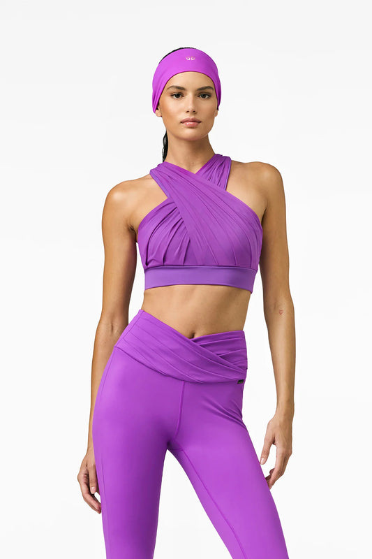 Drape Bra-Viola