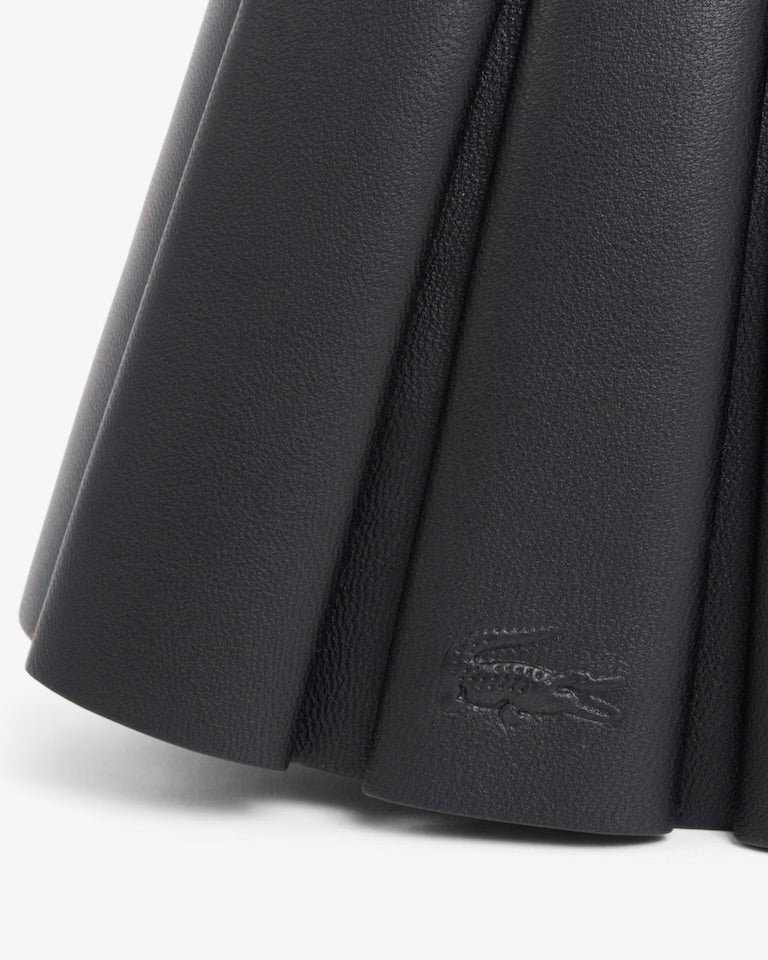 Mini Lenglen Leather Bag- Noir
