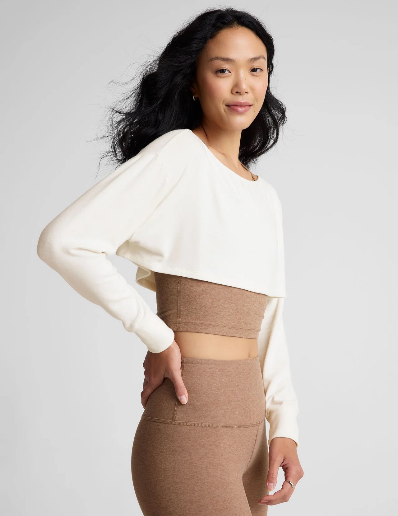 Duet 2-Way Convertible Shrug-fresh snow