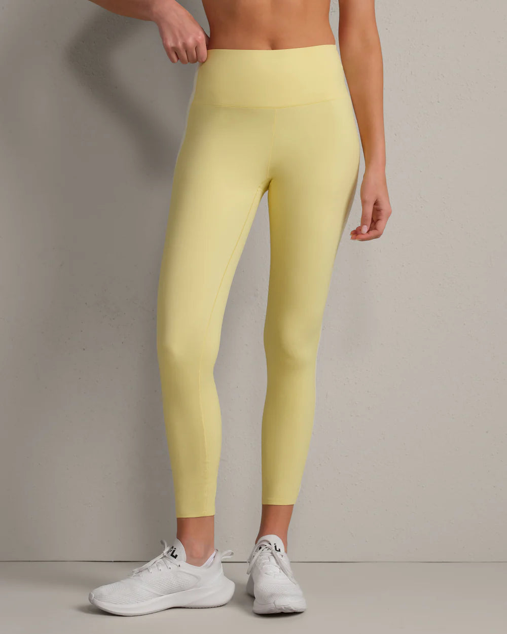 ReviveForm Color Block 7/8 Legging- Yellow Dawn