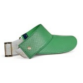 The Visor-Court Green/white & gold