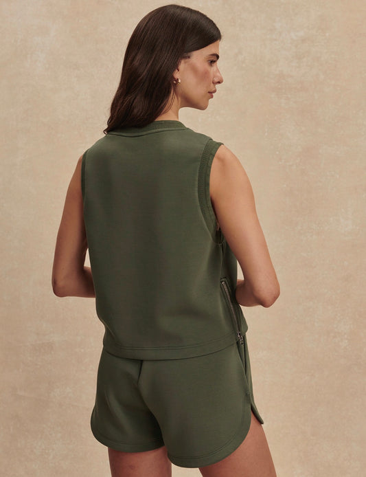 Shea Crop Tank- Thyme