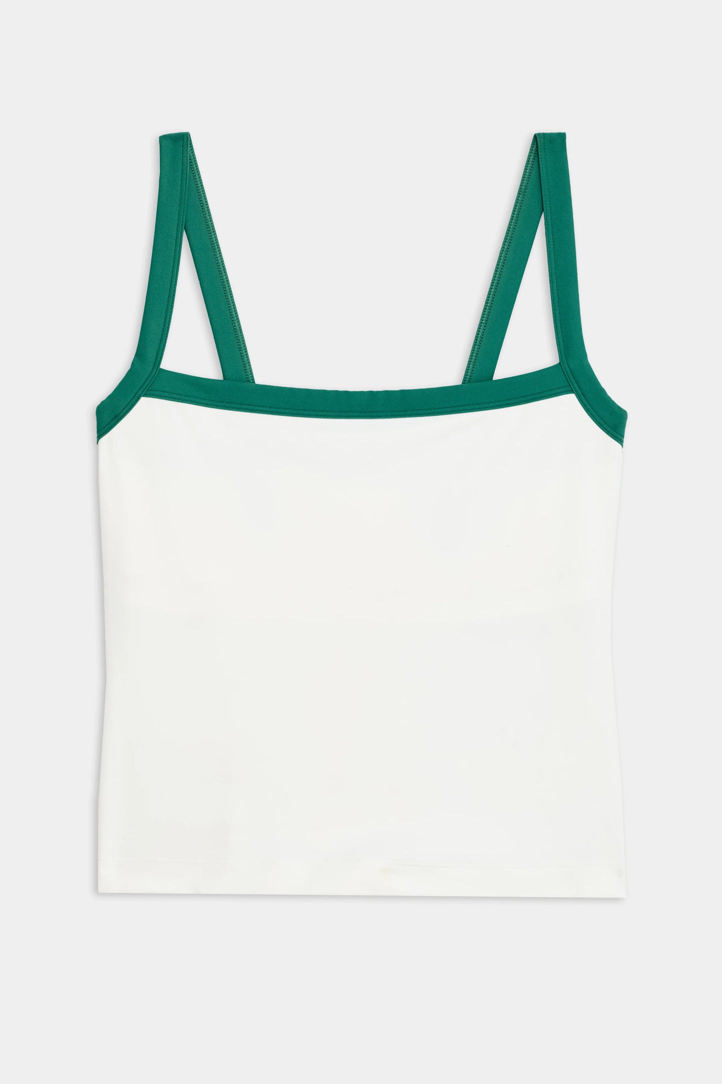 Monah Rigor Tank- white/arugula