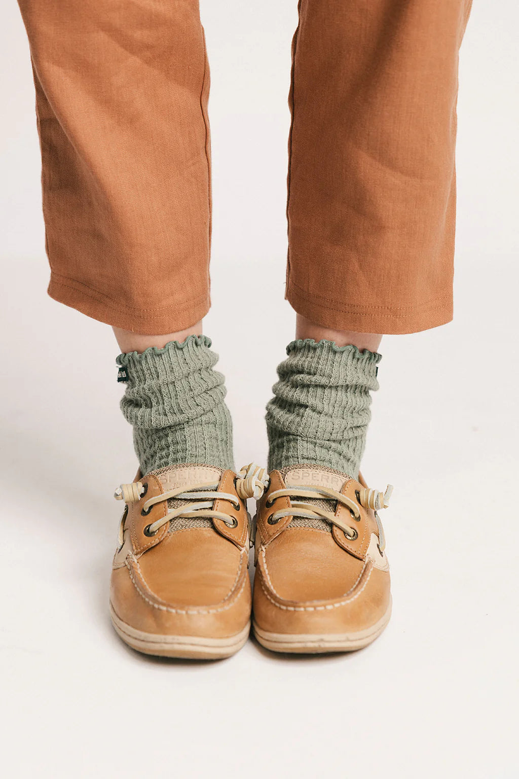 Reef Ruffle Sock-Sea