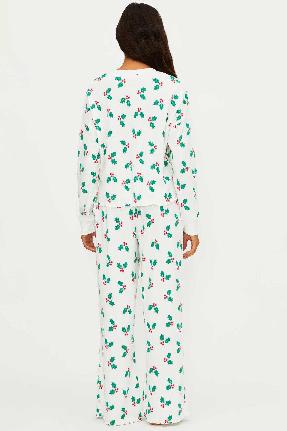 Pacific Long Sleeve Sleep Set- Frosted Holly