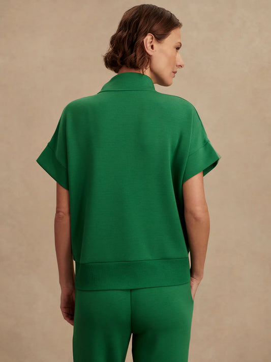 Ritchie Short Sleeve Sweat- Verdant Green