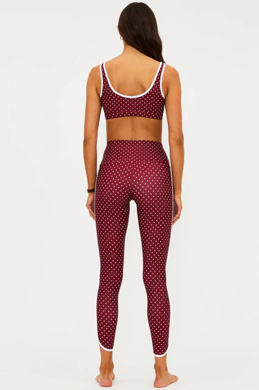 Rella Legging Crimson Dot
