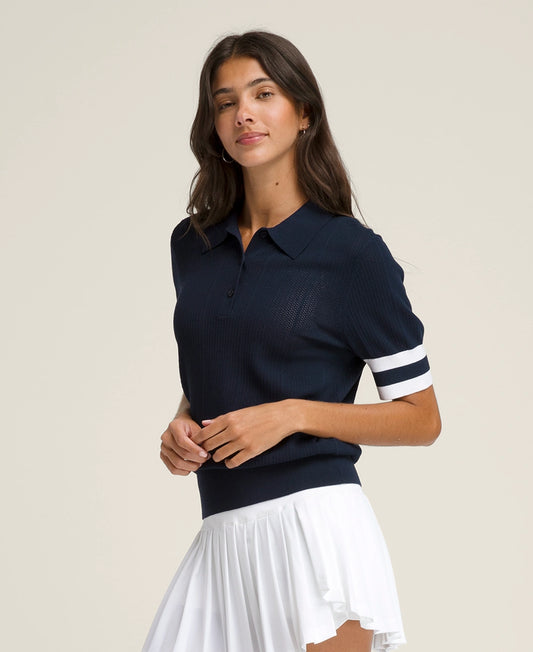 Essex Polo- classic navy