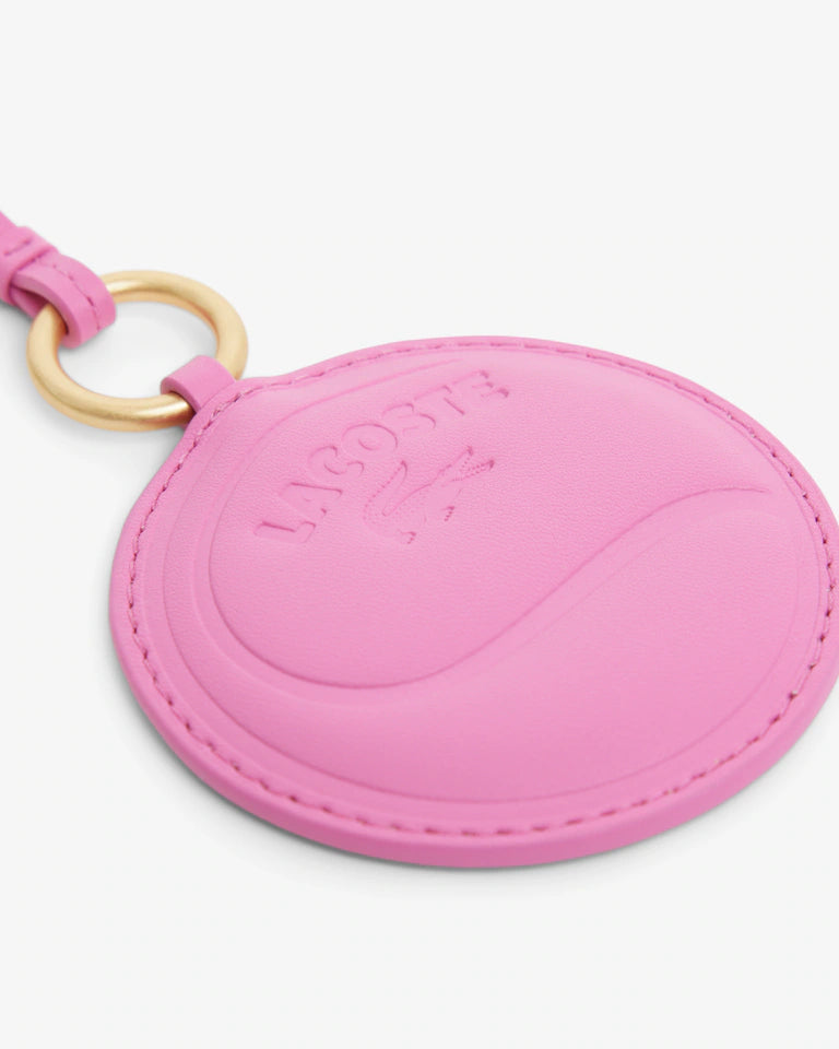 Tennis Racket Mirror L Charms Key Ring- fuschia
