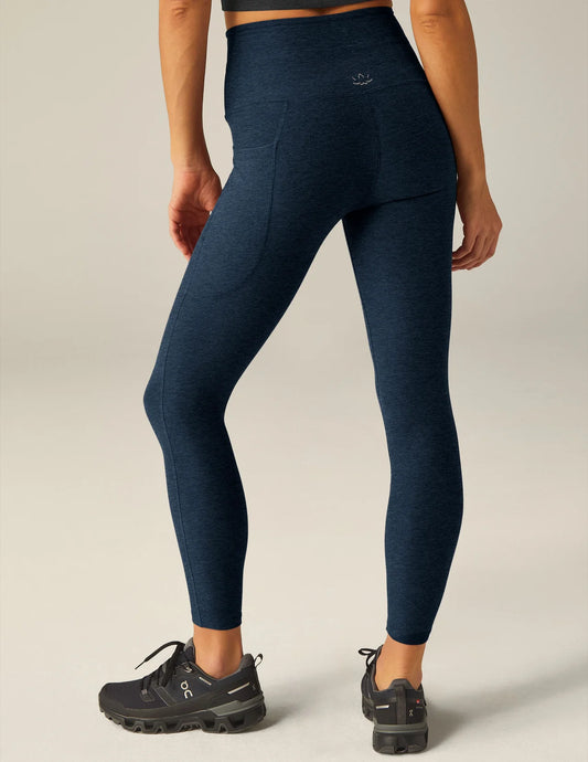 Spacedye Go Pocket Midi Legging- nocturnal navy