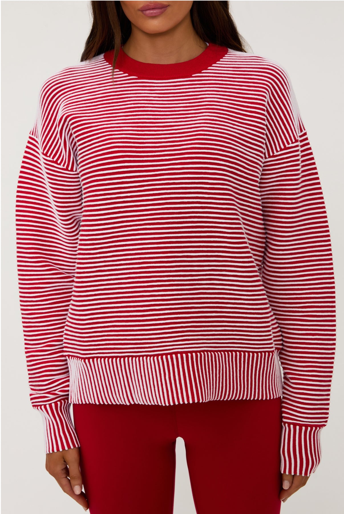 Occulus Sweater- Peppermint Two Toned
