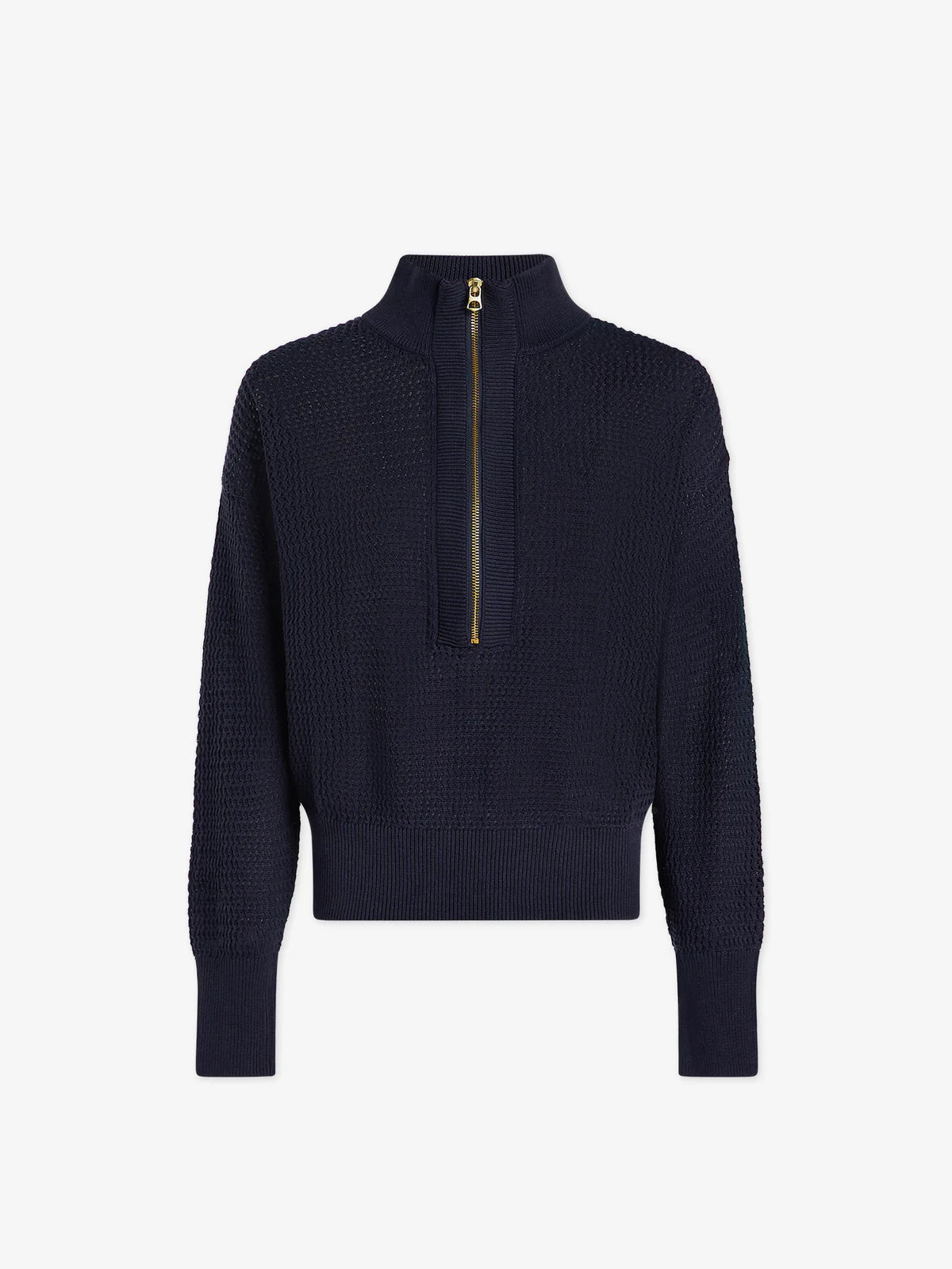 Aurora Half- Zip Knit- Blue Knights