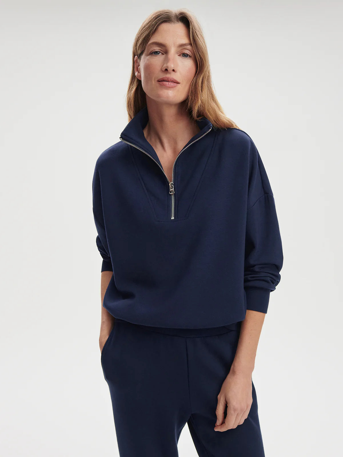 Hawley Half- Zip- Navy