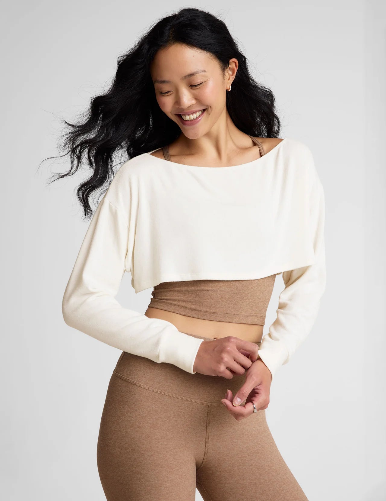Duet 2-Way Convertible Shrug-fresh snow