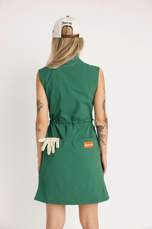 Anchor Dress- Green
