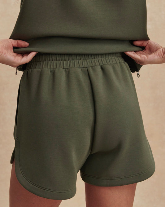 Coulter High-Rise Short 3.5''- Thyme