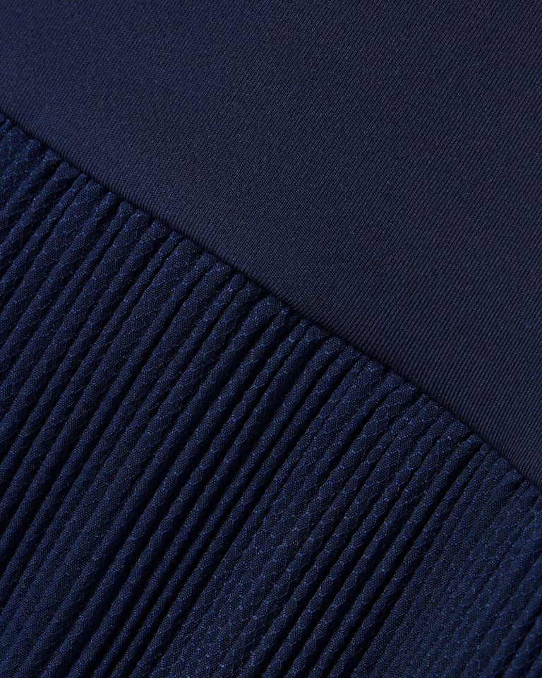 Ultra Dry Stretch Tennis Dress with Liner- navy blue