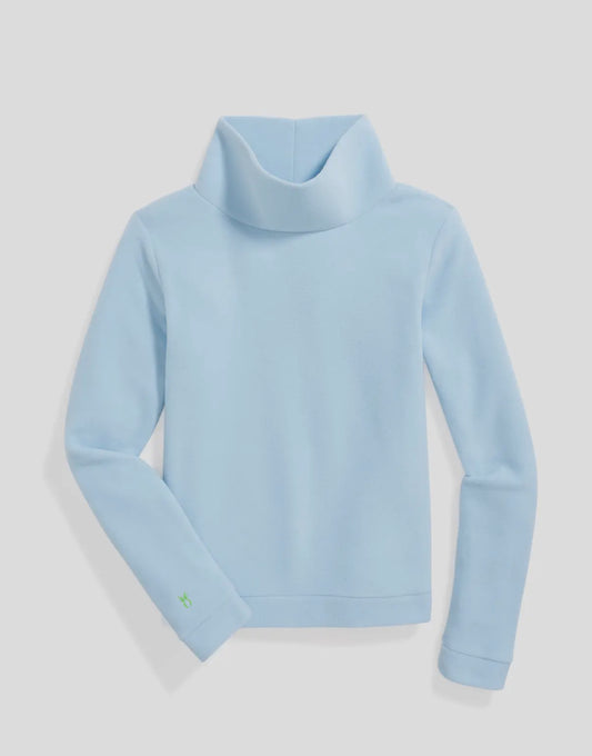 Park Slope Turtleneck- ice blue