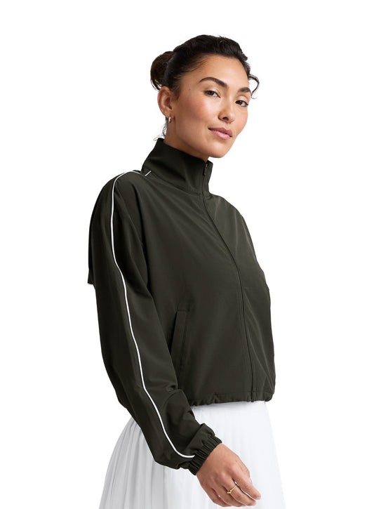 Track Jacket-olive ink