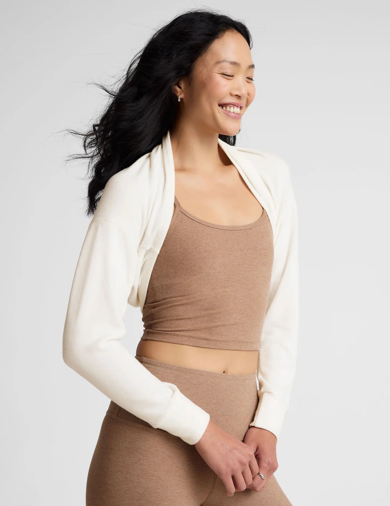 Duet 2-Way Convertible Shrug-fresh snow
