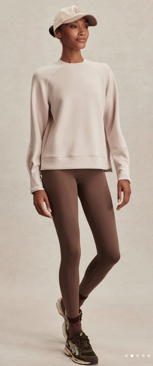 Zosia Crew-Neck Sweat- Silver Grey