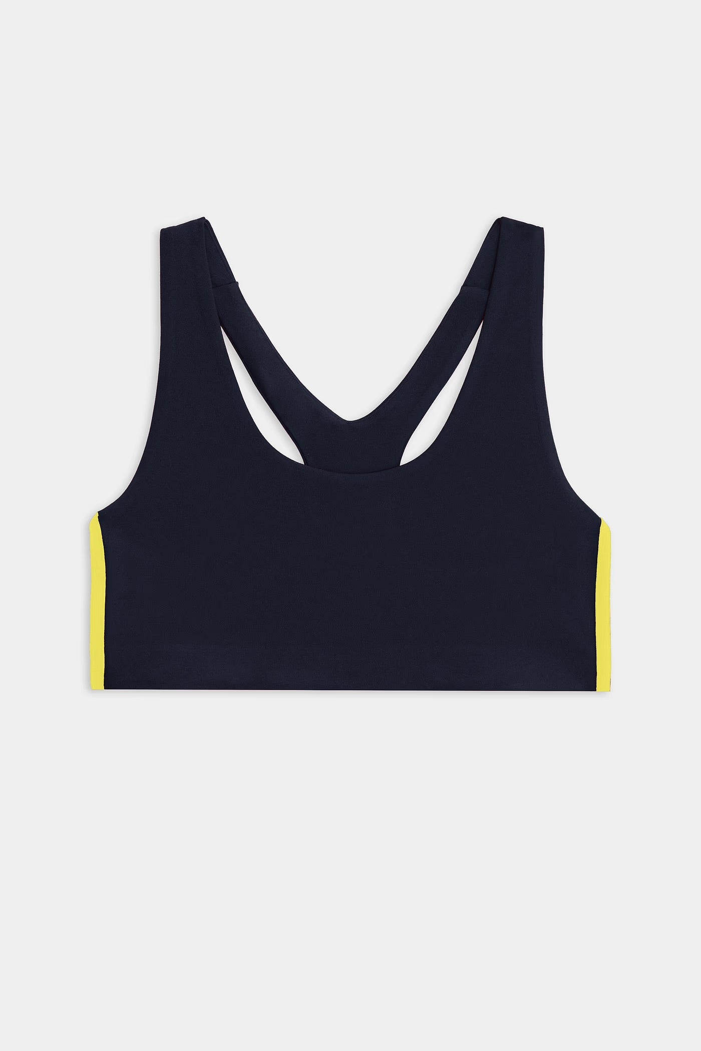 Ella Airweight Bra- Indigo/Bright Yellow