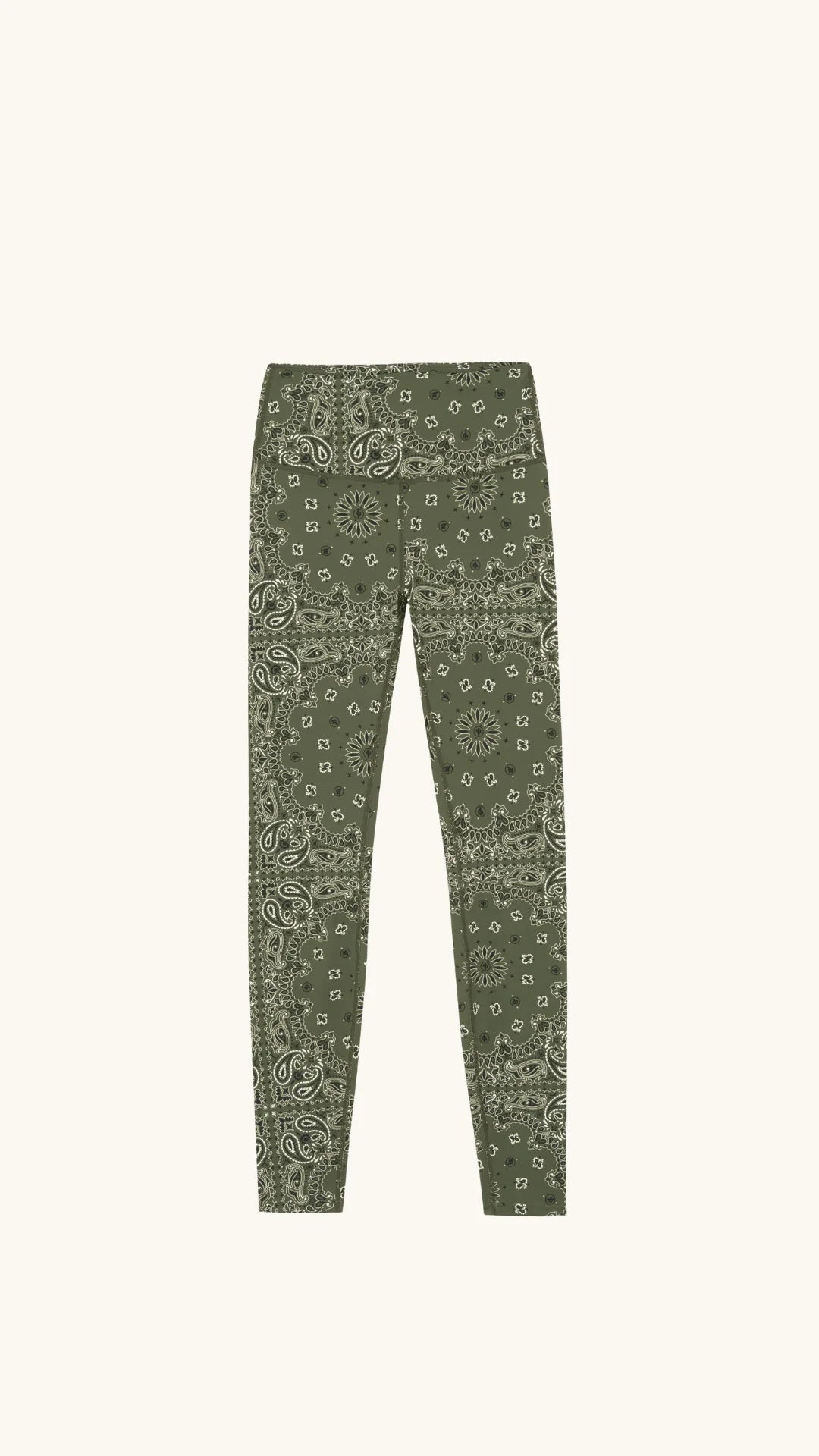Yoga Leggings- Kaki Bandana