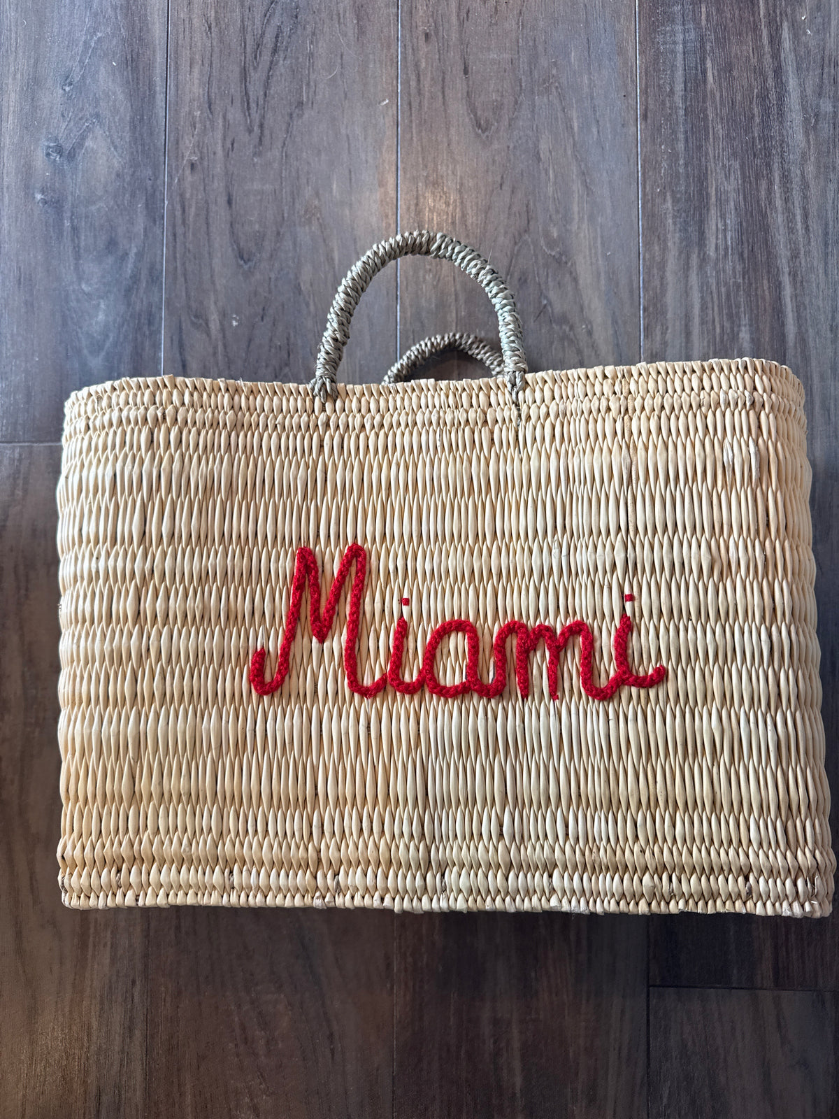 “Miami” Rattan Bag