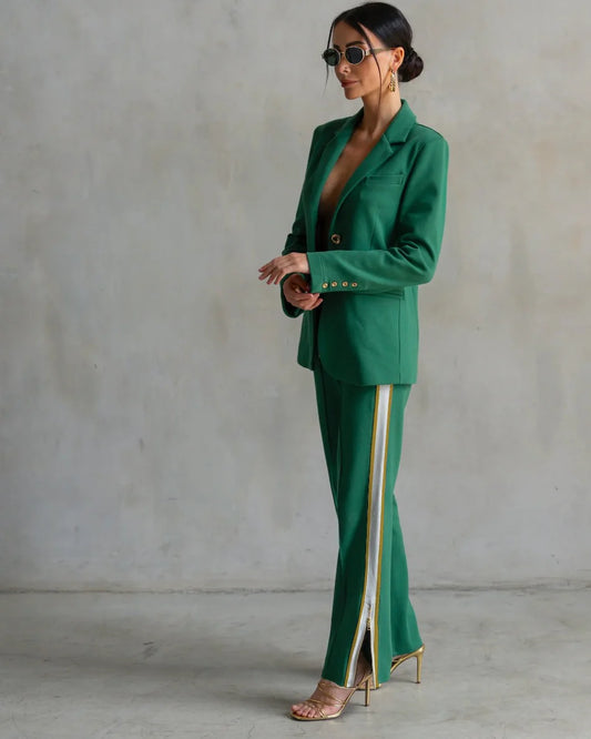 Jordan Interlock Pants- Ivy