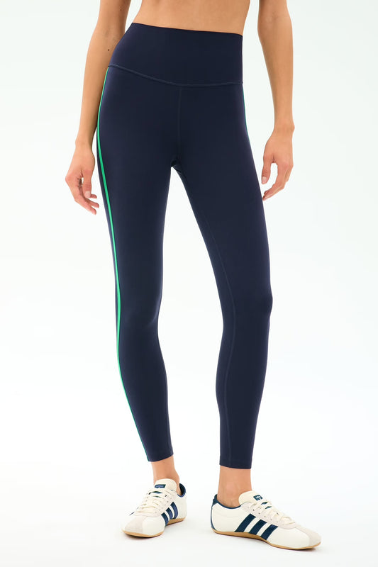 Amber Airweight High Waist 7/8- indigo/spearmint