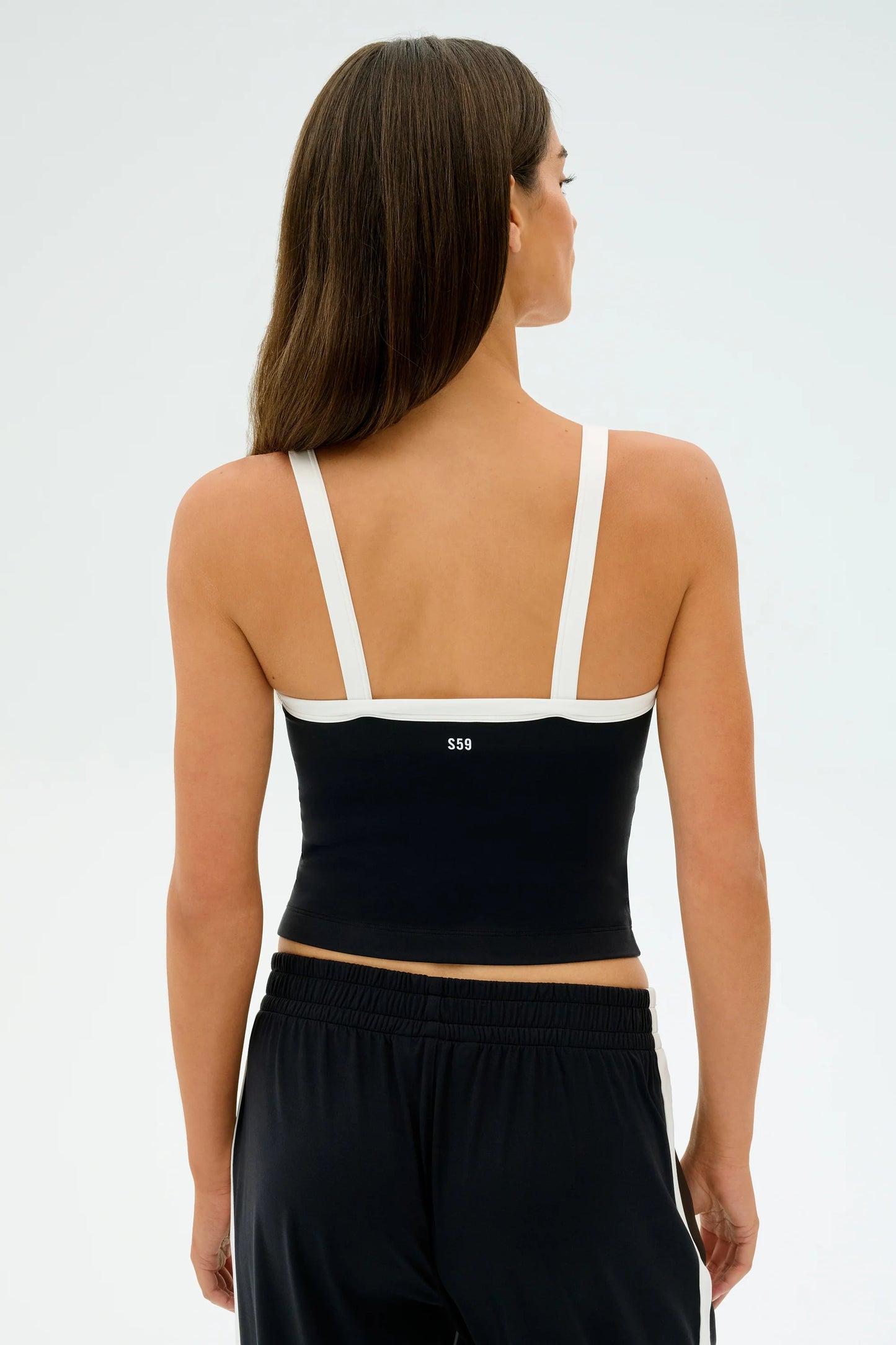 Monah Rigor Tank- black/white