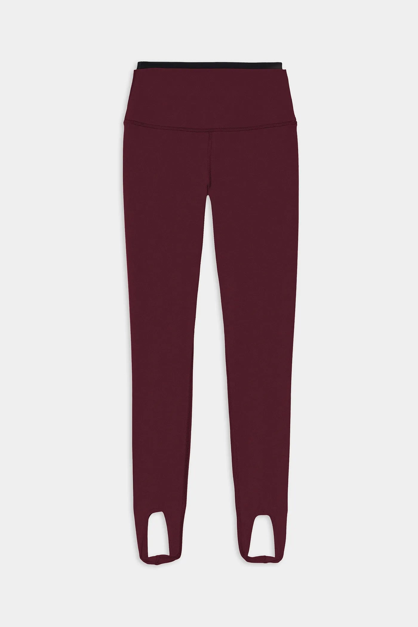 River Dual Waist Airweight Stirrup- dark cherry/black
