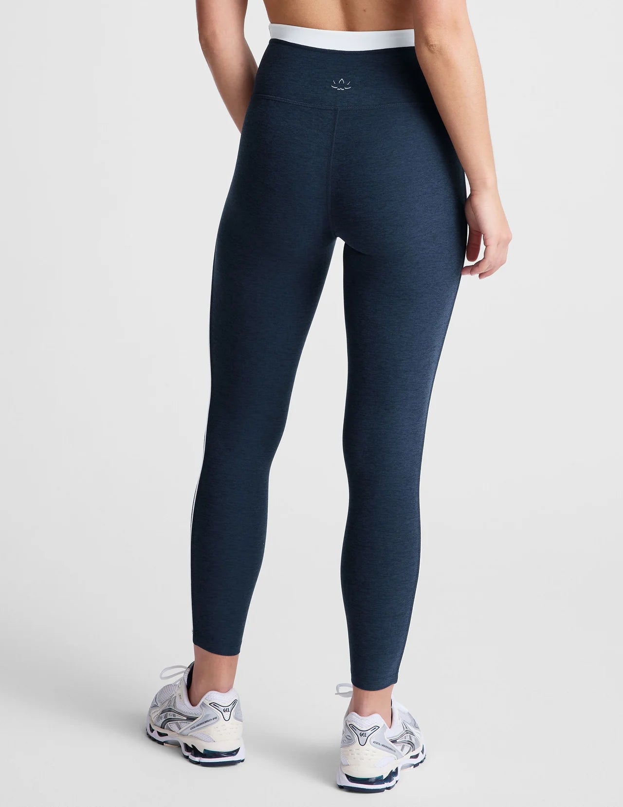 Spacedye Trophy High Waisted Midi Legging- Nocturnal Navy