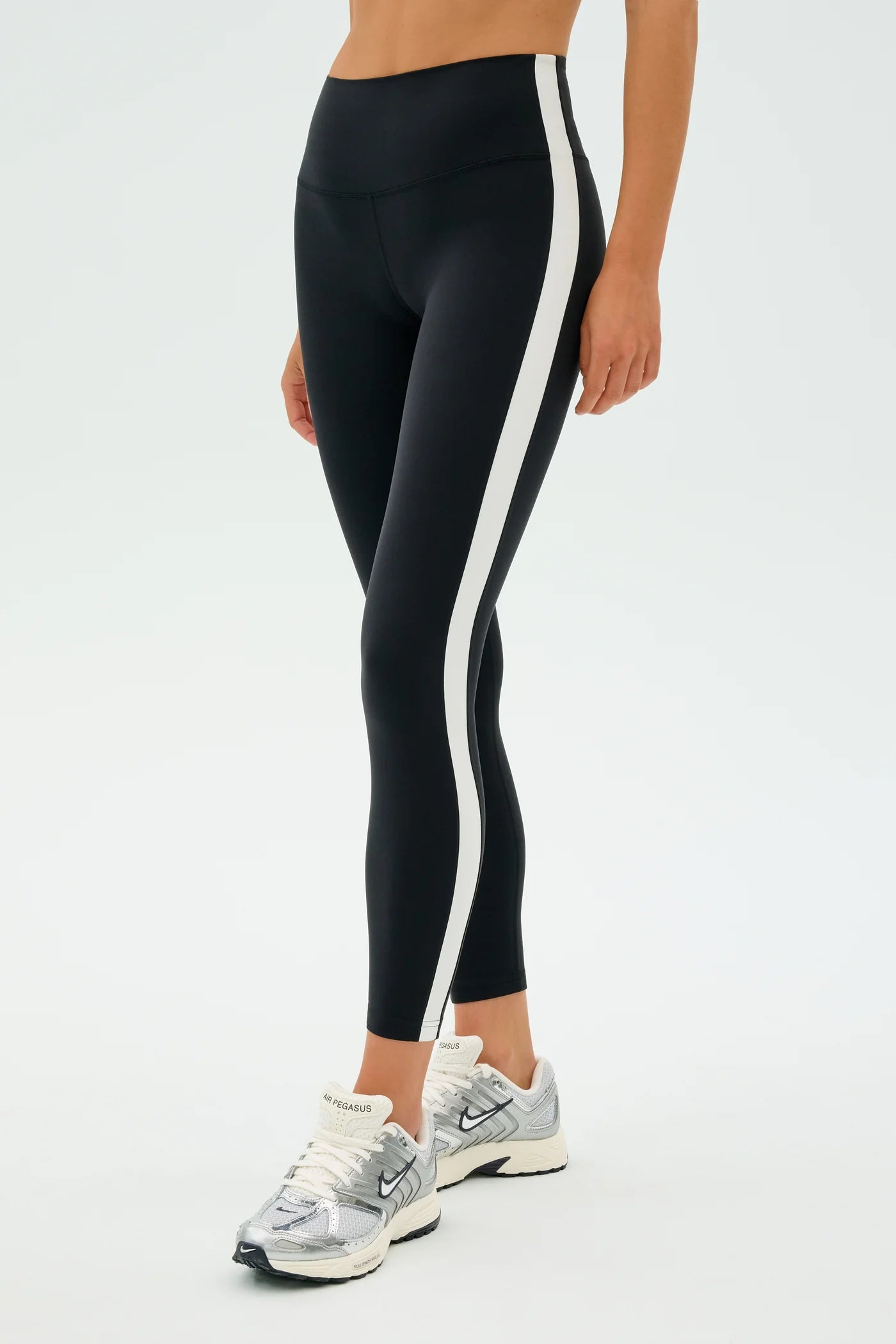 Clare High Waist Rigor 7/8- black/white