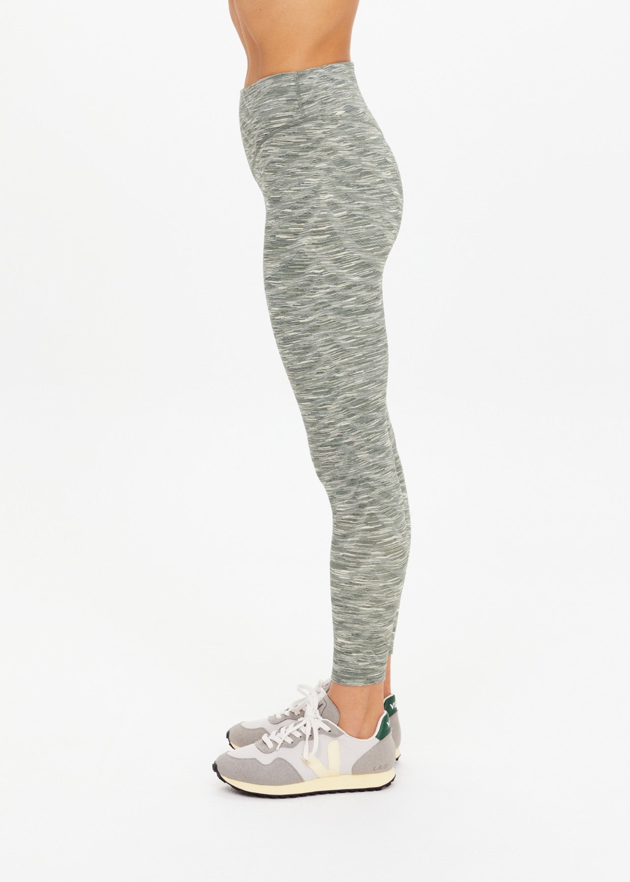 Reversible 25in High Midi Pant