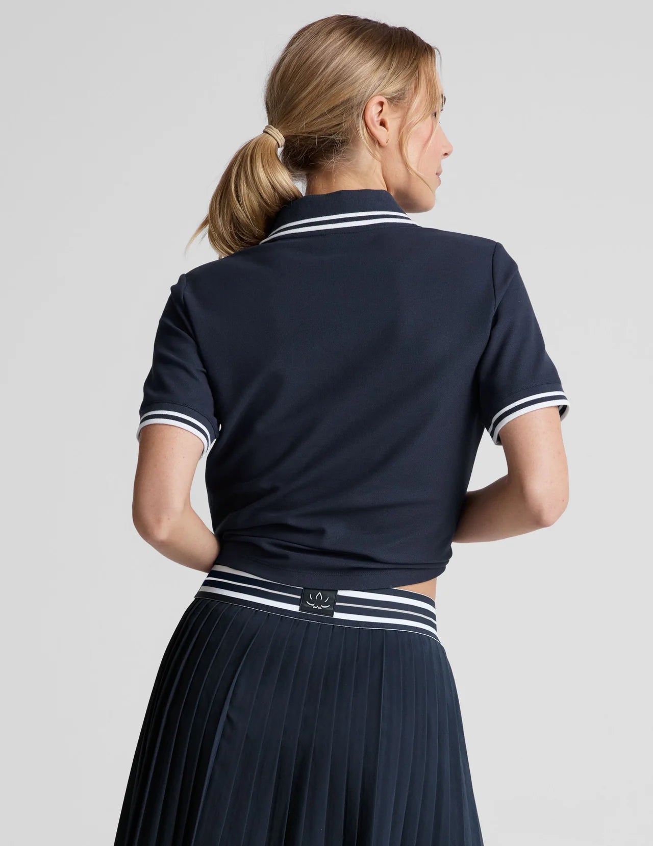 Country Club Polo Tee- Nocturnal Navy