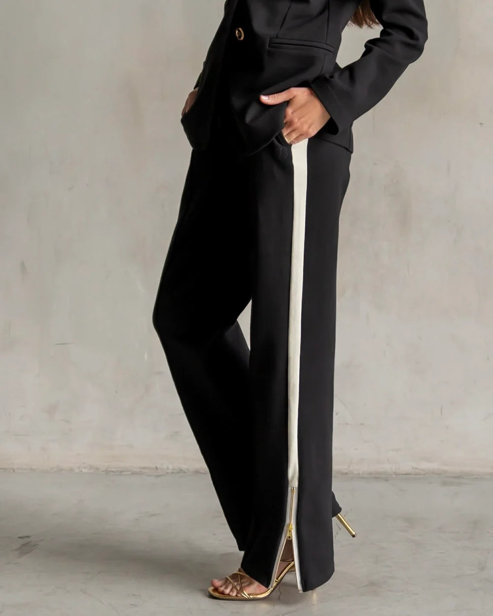 Jordan Interlock Pants- Black