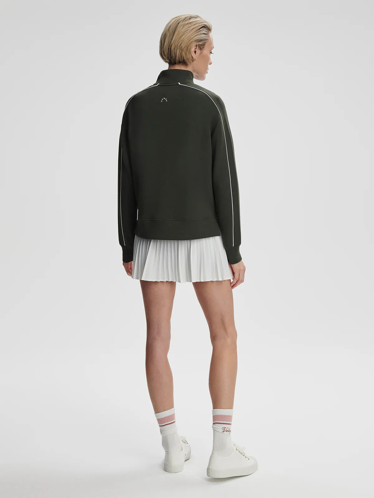 Kirsi Half-Zip Midlayer- Deep Ivy