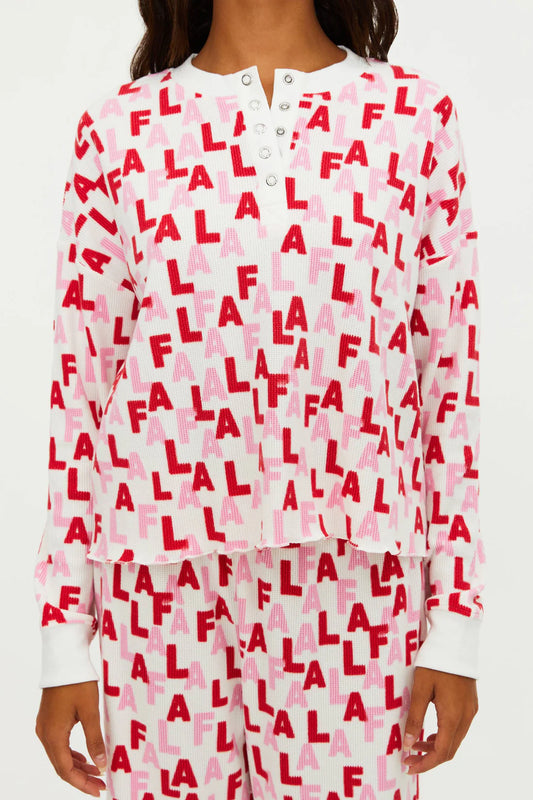 Pacific Long Sleeve Sleep Set Fa La La