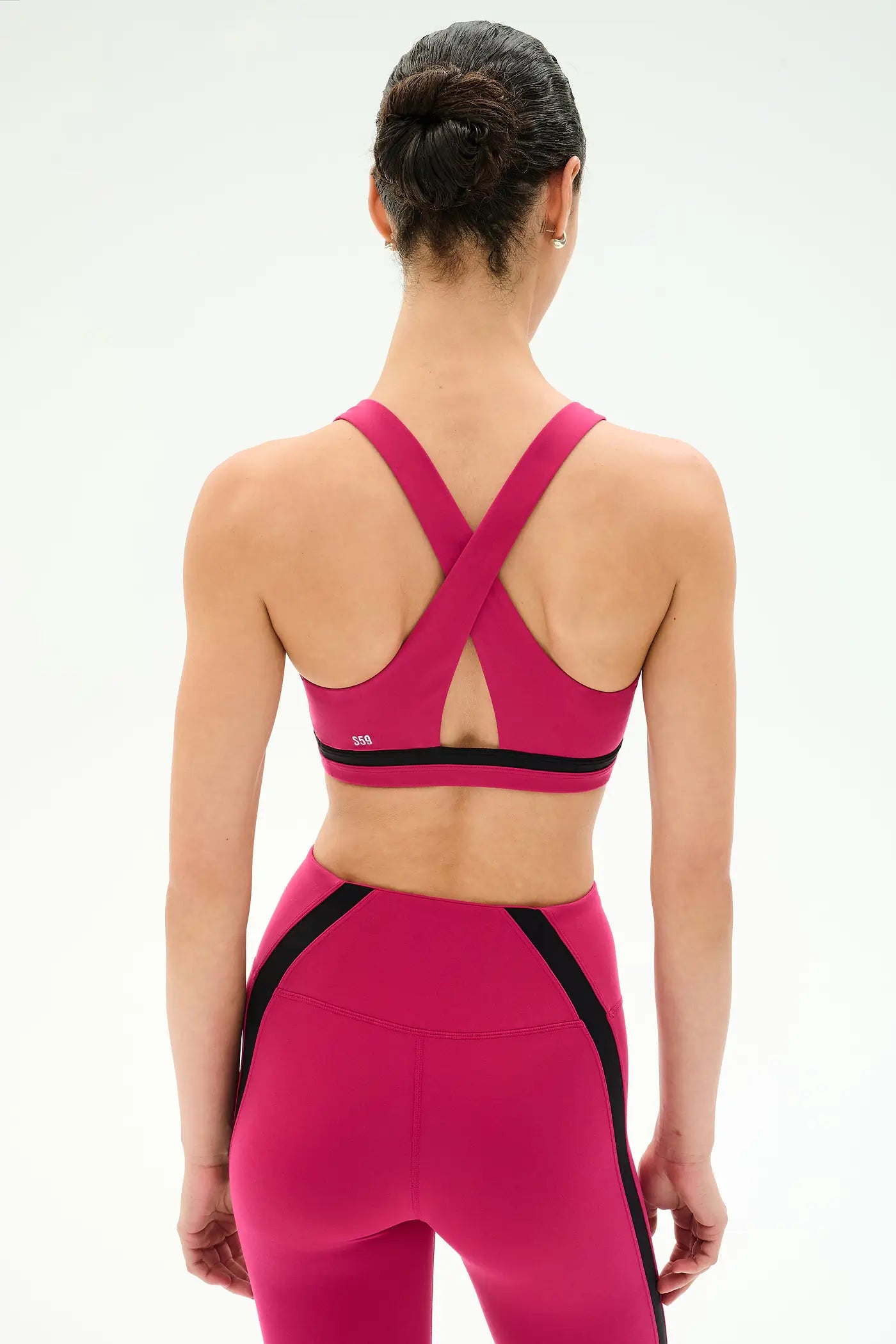 Miles Rigor Bra- Sangria/Black