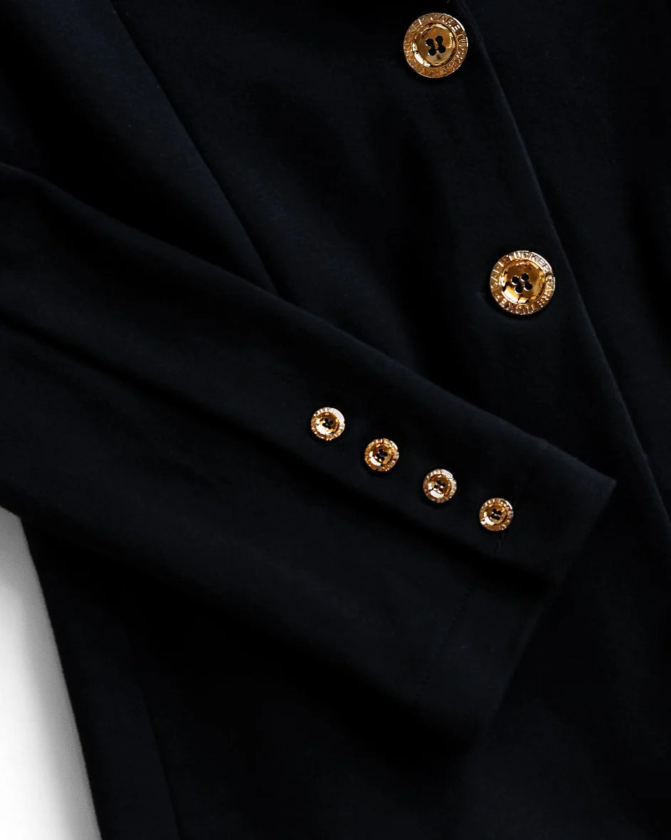 Morrison Interlock Blazer-Black