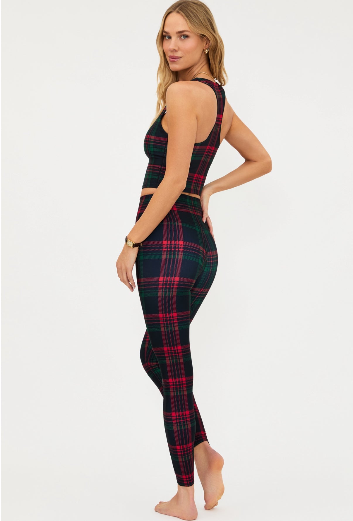 Piper Legging- Ribbon Plaid