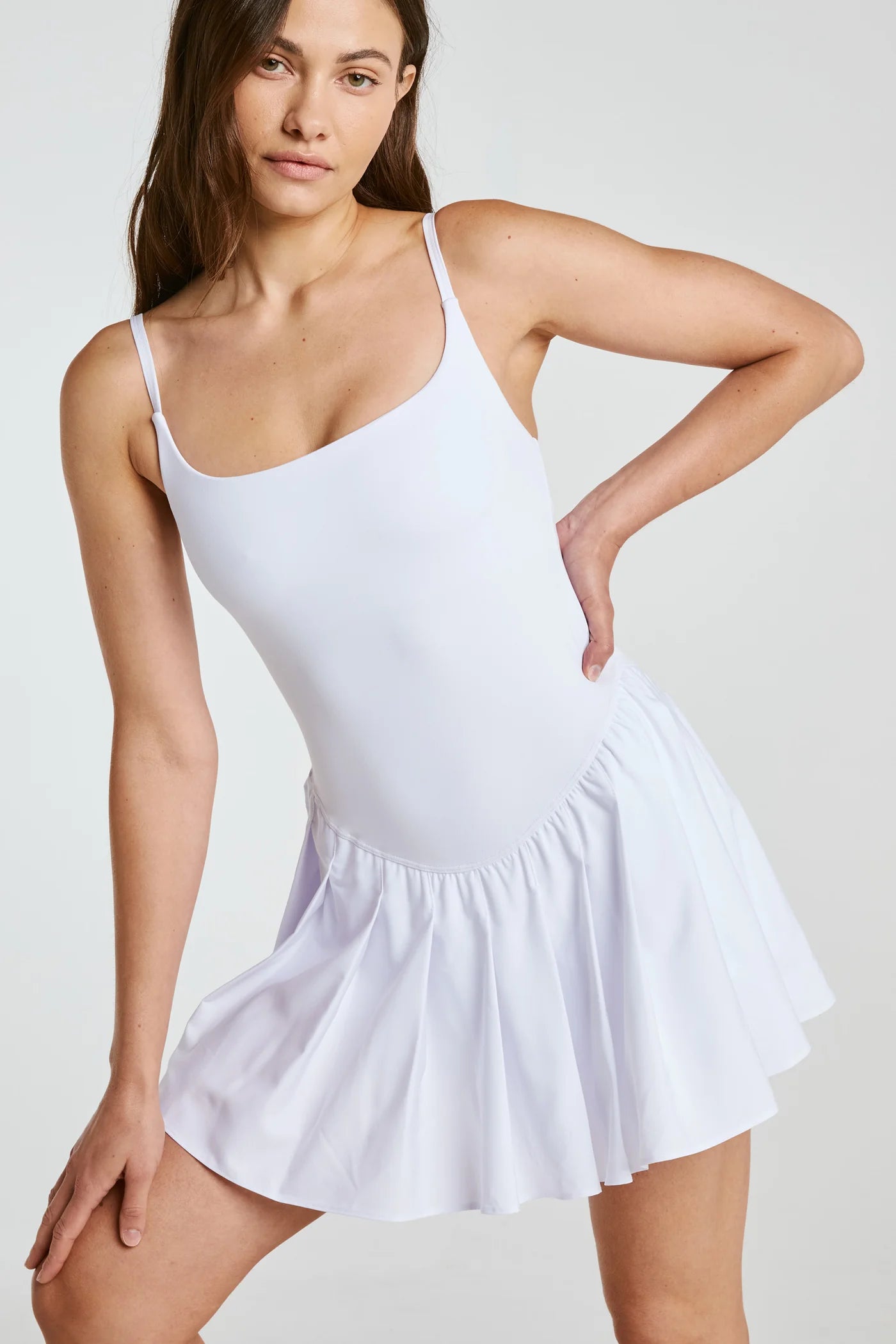 Courtney Dress-White